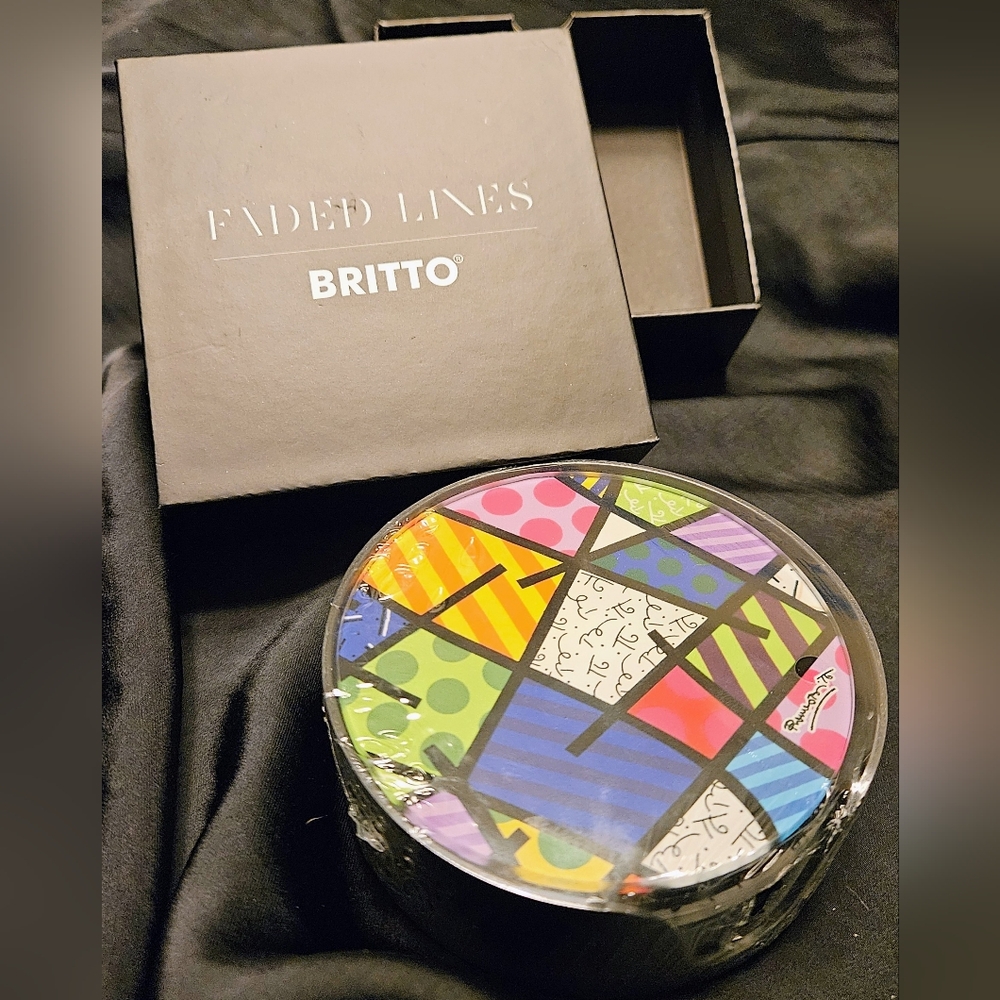 Romero Britto Round Coasters
